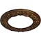 Ekena Millwork Ribbon with Bow Medallion (Canopies up to 7 1/2"), 12 1/4"OD x 7 1/2"ID x 7/8"P, Root Beer Crackle CM12RIRBC - alternate 3
